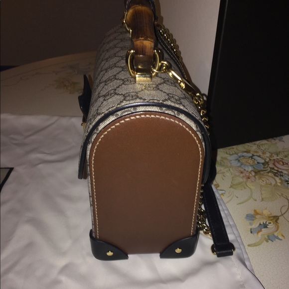 PADLOCK GG SMALL BAMBOO SHOULDER BAG! BRAND NEW!!! - Picture 6 of 15